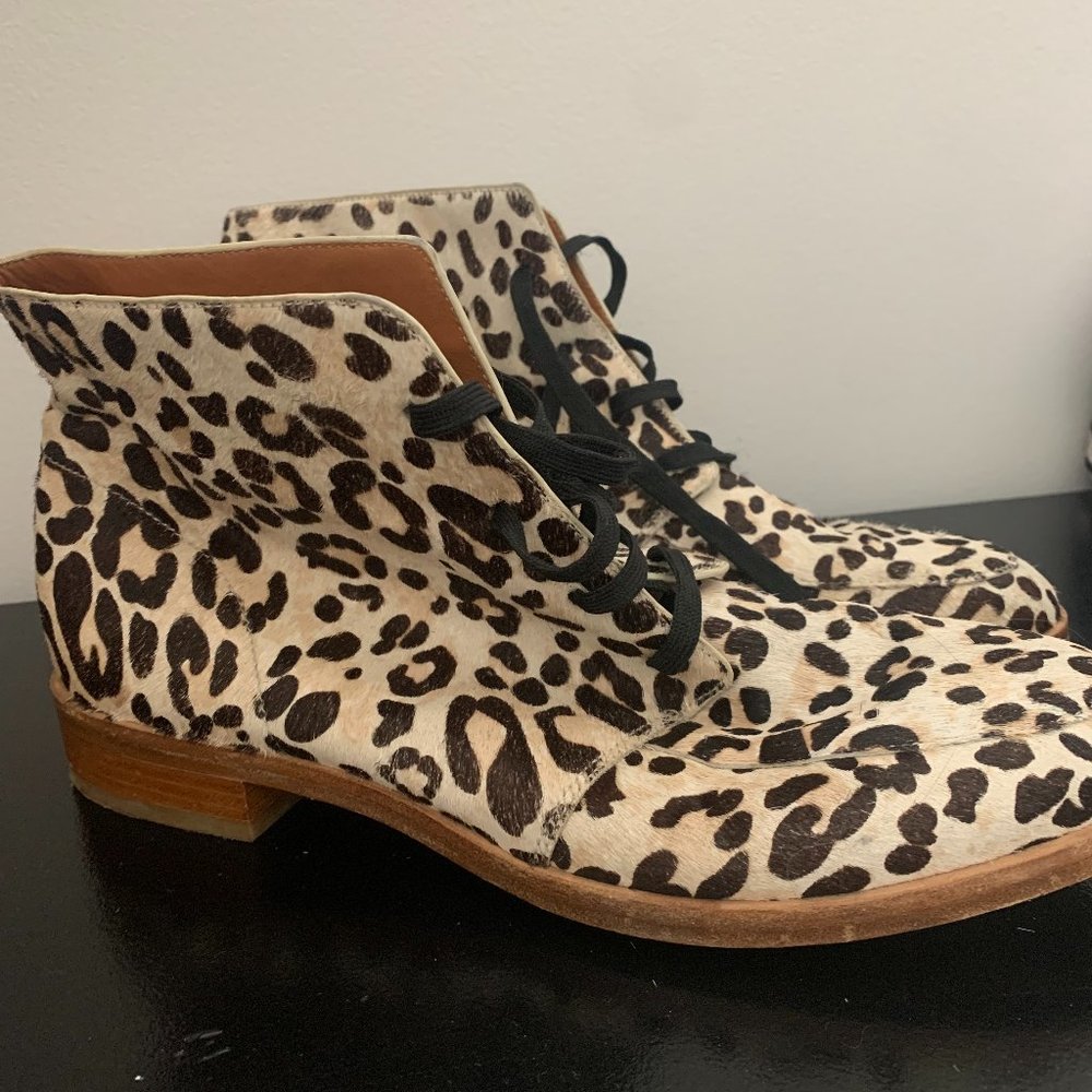 Marc Jacobs Leopard Lace Shoes